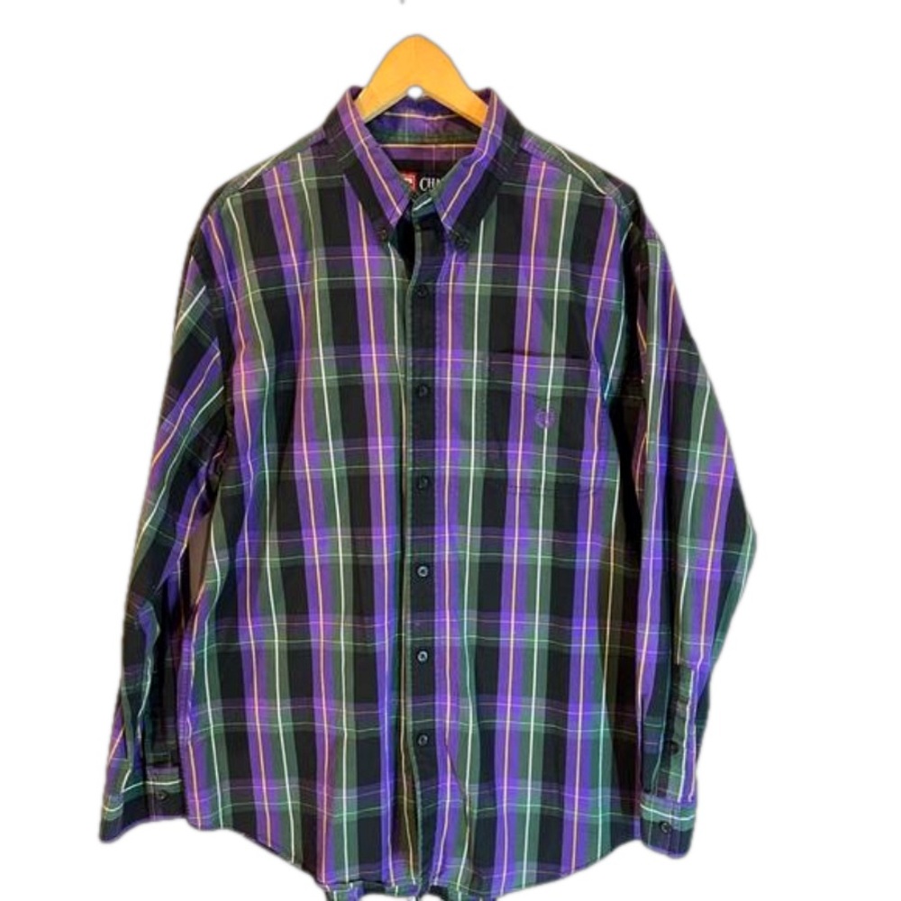 Chaps men’s button down shirt.